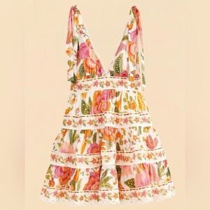 Off-White Macaw Bloom Mini Dress Farm Rio